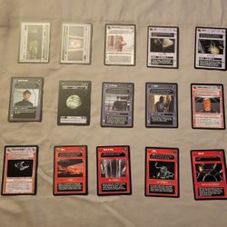 Star Wars CCG card lot