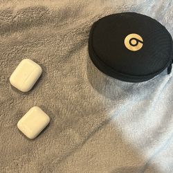 Old Tech: Beats headphone And Apple AirPods 