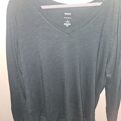 Forest green womens shirt size L