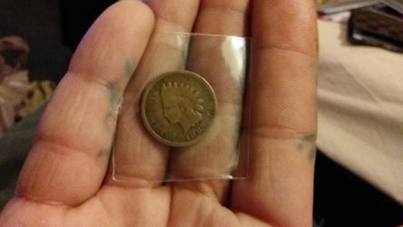1889 u.s. indian head penny in good condition it is 131 years old....