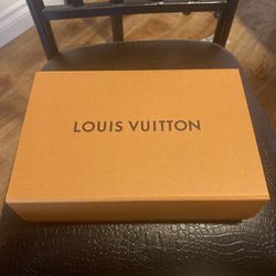 Authentic Louis Vuitton Empty Box With 2 Fold Over Bags 