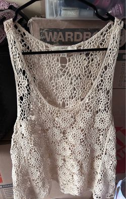 Beige Lace top