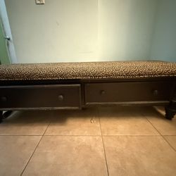 Bench With Drawers. 