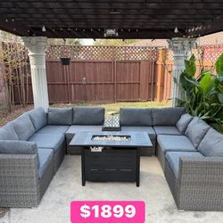New inbox patio set (we finance and deliver)($54 down,$1899 total)(90 day no interest payment plan)