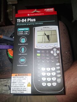 New Texas Instruments TI-84 Plus Graphing Calculator – Sealed Box