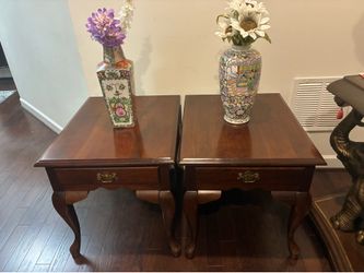 Pair of Queen Anne Night Stands