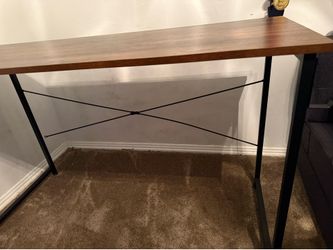 Used Coleshome 63 Inch Computer Desk, Modern Simple Style Desk for Home Office, Study Student Writing Desk