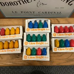 Vintage GE Glow Bright Bulbs