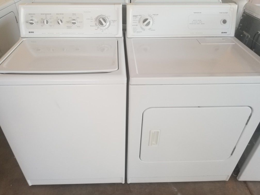 Kenmore washer And Dryer