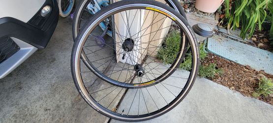 Set Mavic CXP-22 Wheelset and Continental GP4000 Tires  Front and Rear
