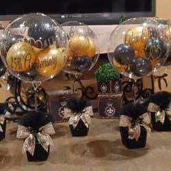 Anniversary centerpieces