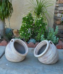 Clay pots