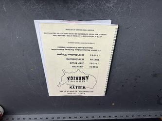 Willys Overland Parts manual Jeep Wagon List