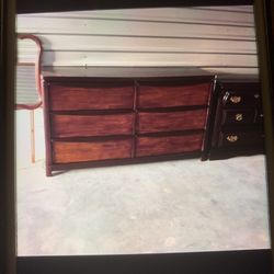 🎁SOLID  WOOD  DRESSER /6 DRAWER🎁