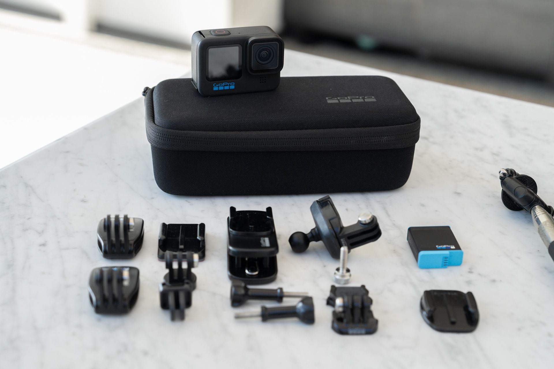 GoPro HERO10 + Full Accessories Kit – 4K UHD Action Camera