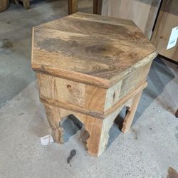 Mango Wood End Table