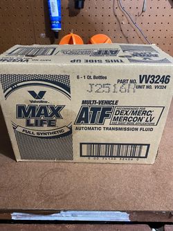 Valvoline MaxLife Full Synthetic ATF Transmission Fluid – 6 Quarts – NEW – $35 OBO