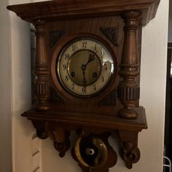 Antique Wall Clock 