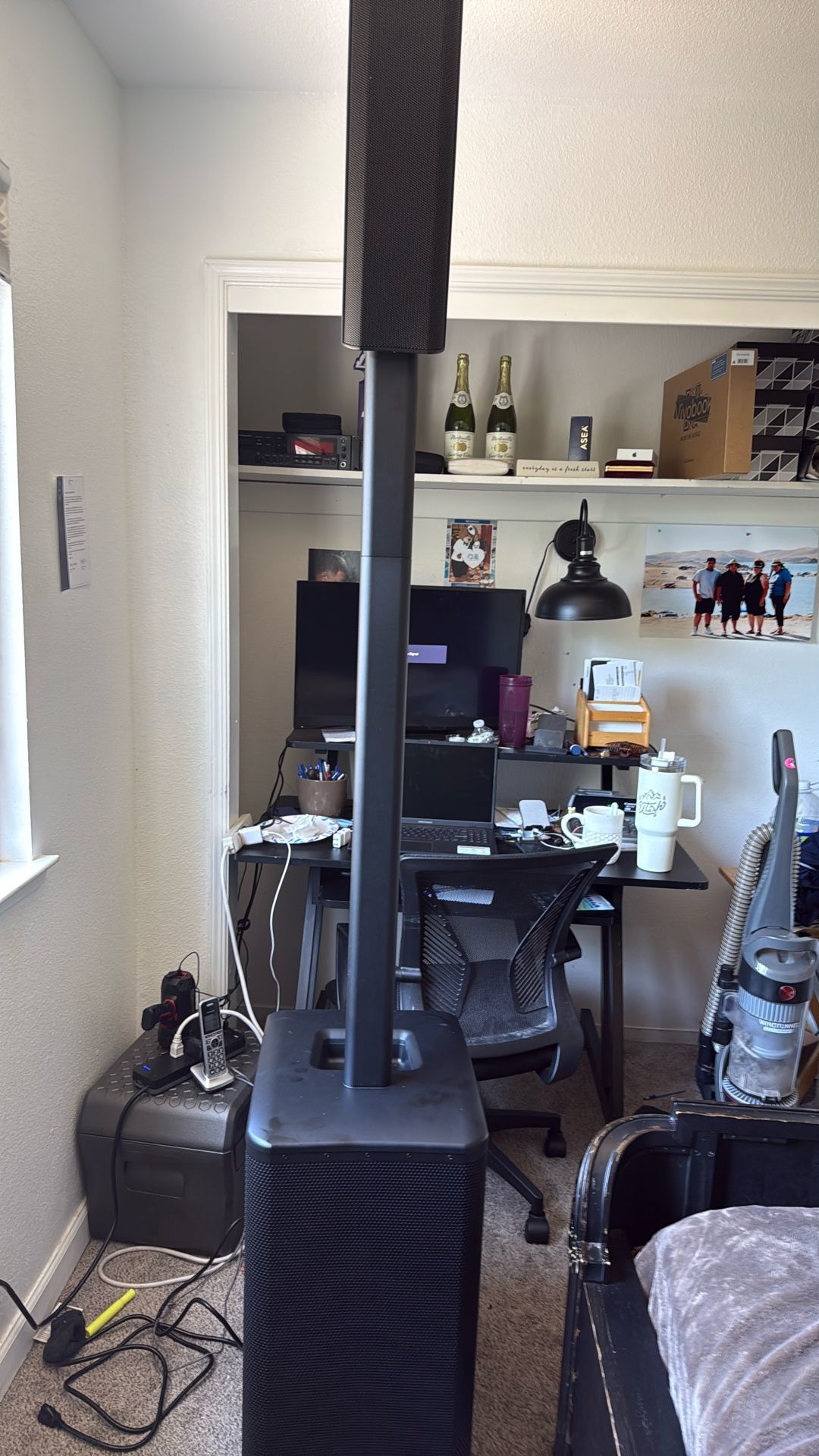 QSC KC12-BK SYSTEM COLUMN PA SYSTEM BLACK