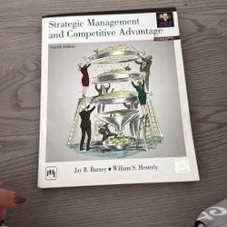 Strategic Management And Competitive Advantage 