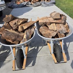 Firewood For Sale By The Wheelbarrow Full