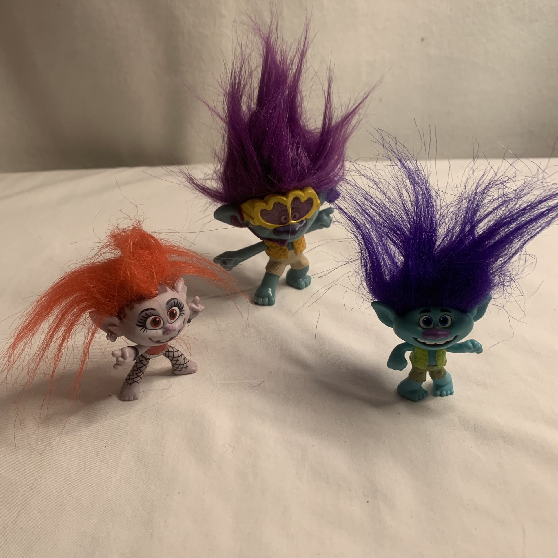 Trolls Figure Lot Of 3