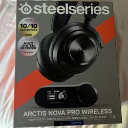 Black Steel Series ARCTIS NOVA PRO WIRELESS