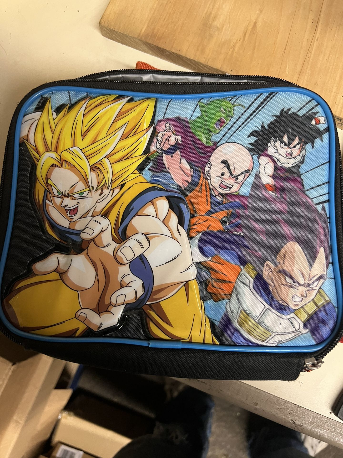 Dragon Ball Z Lunch Box Bag Anime with Zipper and Handle