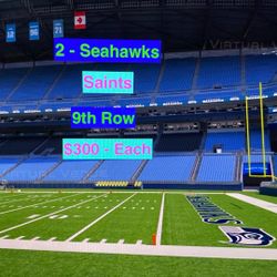 Seahawks Saints Tickets