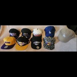 Thrifted Lakers & Dodgers Snapbacks & Dad Hats