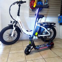 Free Free Electric Scooter. When You Buy Your Electric Bike At Regular Price.