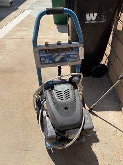 Delco gas pressure washer