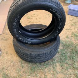 Bridgestone Dueler H/L tires (275/55R20)