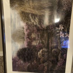 Candles & Flower Wall Decor