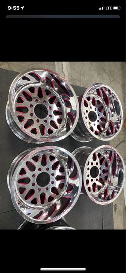 Custom wheels and tires for sale