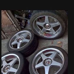 $1,200 Real Japanese JDM Sparco Wheels 17 & 18 5 X 114 From NSX Acura Fits Most Rear Wheel Drive 