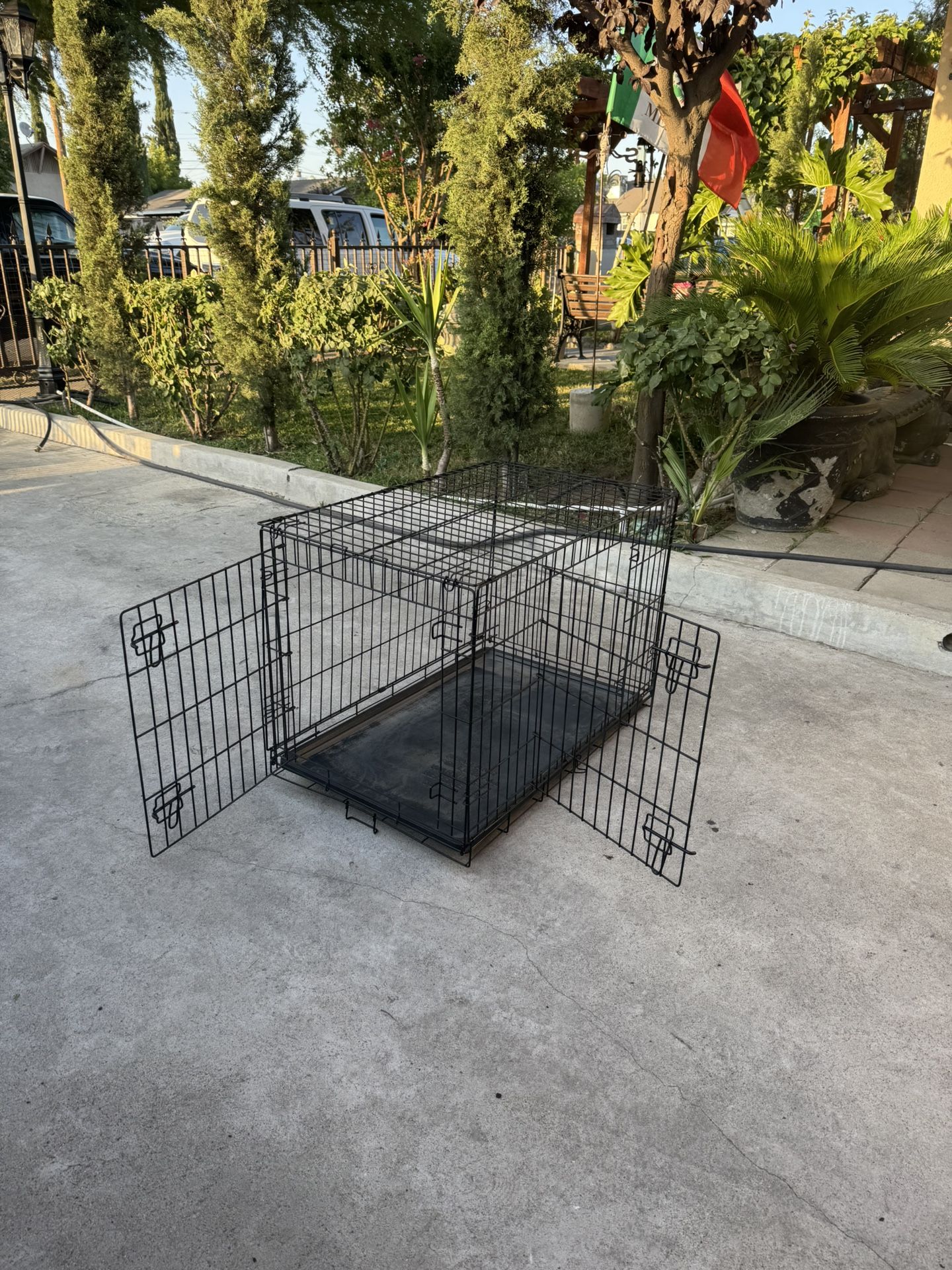 Double Door Dog Crate /kennel /cage