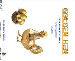 Golden Hen Blu-Ray Disc for PS4!