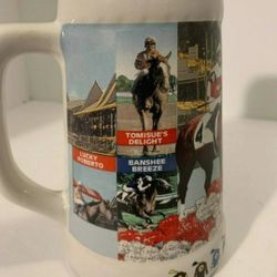 Saratoga Raceway 1999 Limited Edition Beer Stein/New