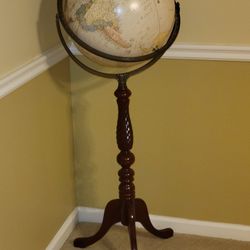 Large Globe On Stand