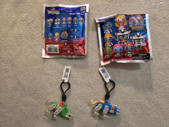 Voltron 40th Anniversary - Blue & Green Lions [CHASE] (3D Figural Bag Clips)
