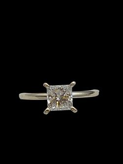 White Gold Lab Grown diamond ring #32541