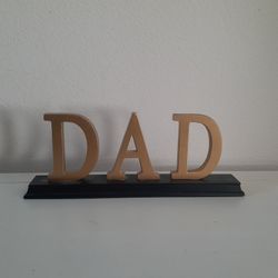 Pretty Desk Top or BookCase Dad Decor