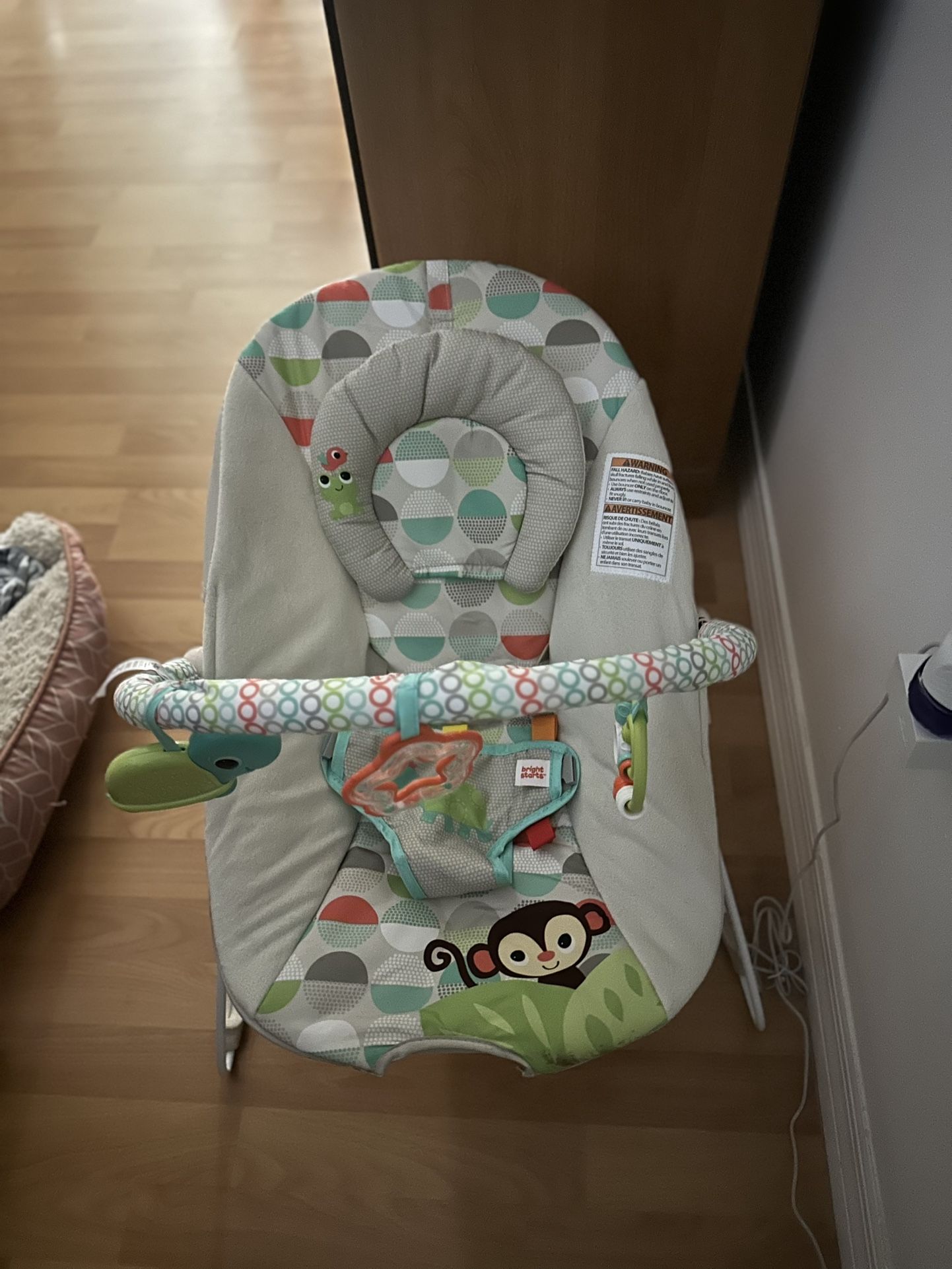 Bright Starts Baby Bouncer Soothing Vibrations Infant Seat