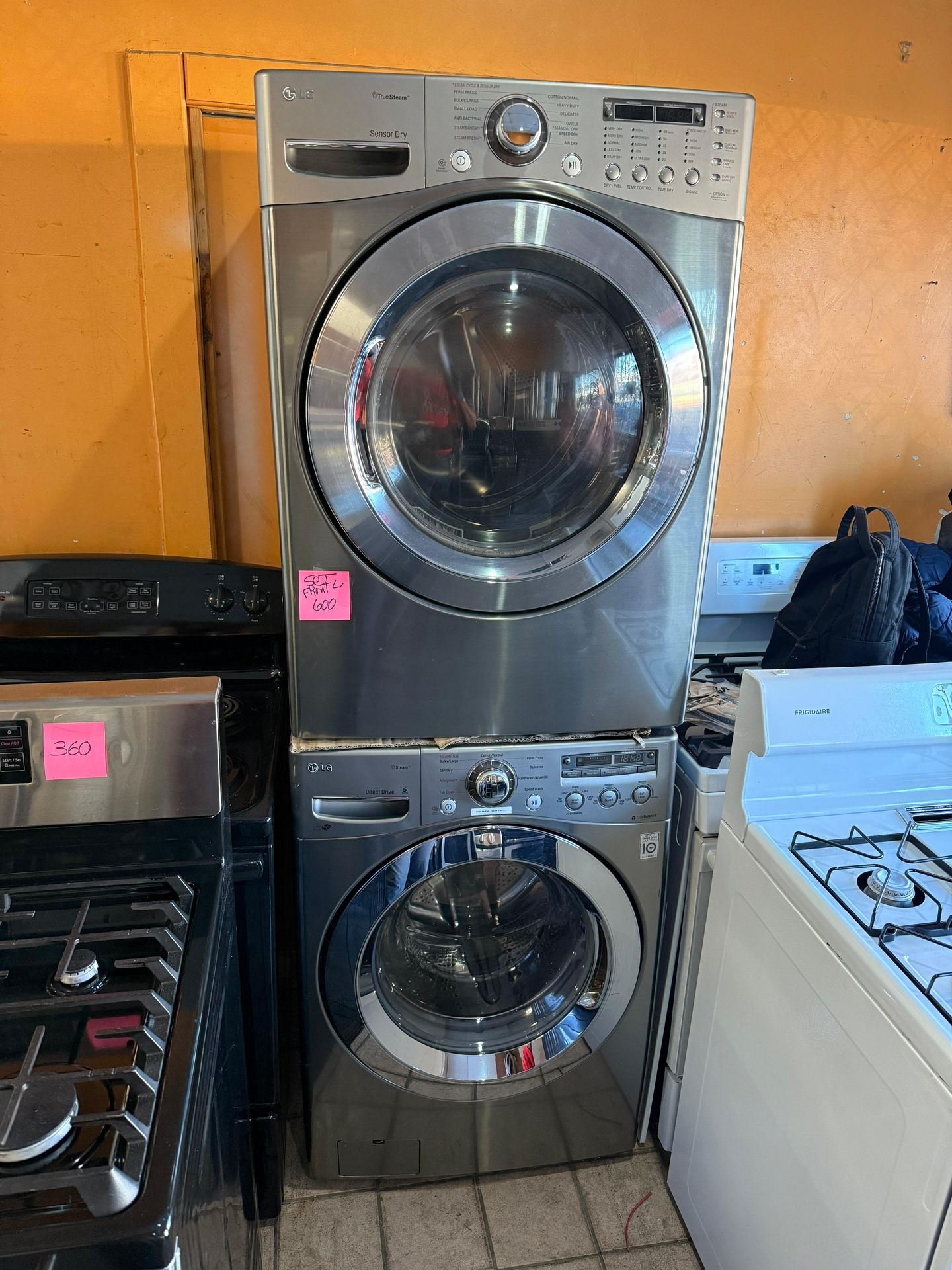 LG eletric washer dryer 