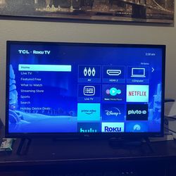 32 INCH 1080p HD TLC ROKU SMART TV 