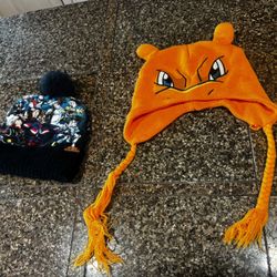 Pokémon And My Hero Academia Beanies
