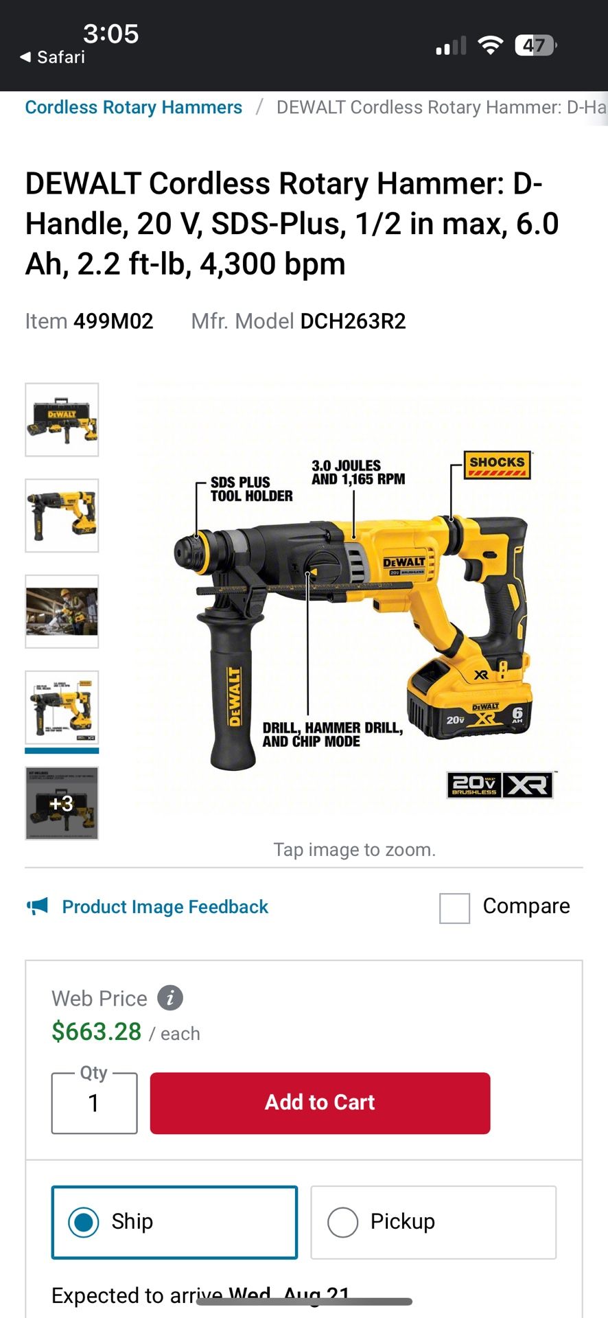Rotary Hammer Kit
