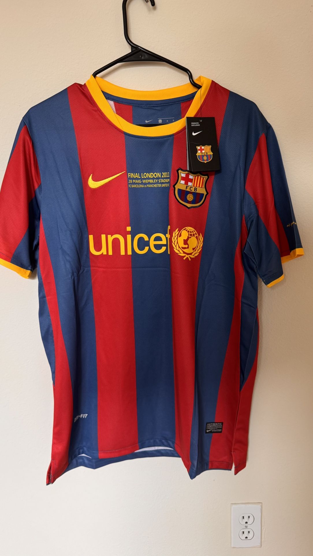 Barcelona Messi 2011 Ucl Final Vintage