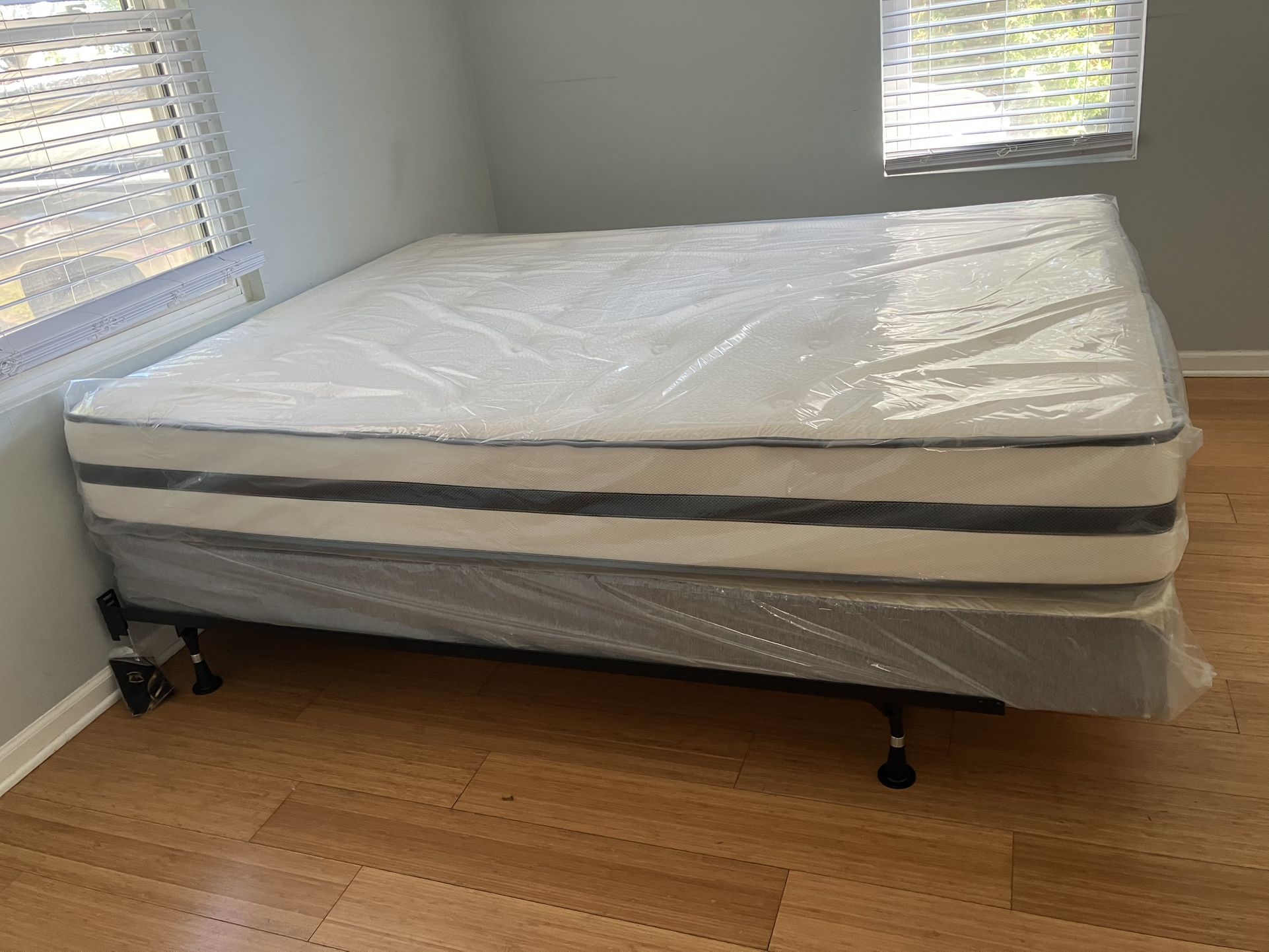 Mattresses, Boxprings & Metal Frame, All Sizes Available. Good Quality, Affordable Prices. Twin At $99. Hablamos Espanol.